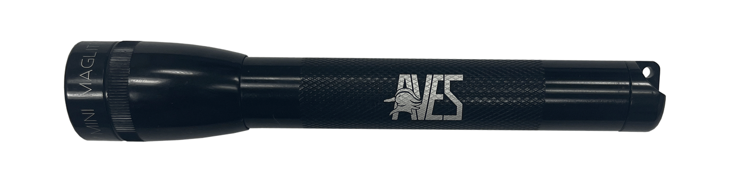 AVES Logo Mini Mag-Lite