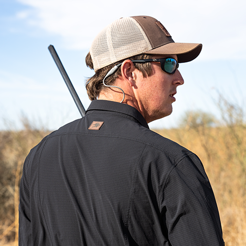 AVES Dot.Air Long Sleeve Shirt slate top-rated hunting gear lightweight 360 degree breathability casual