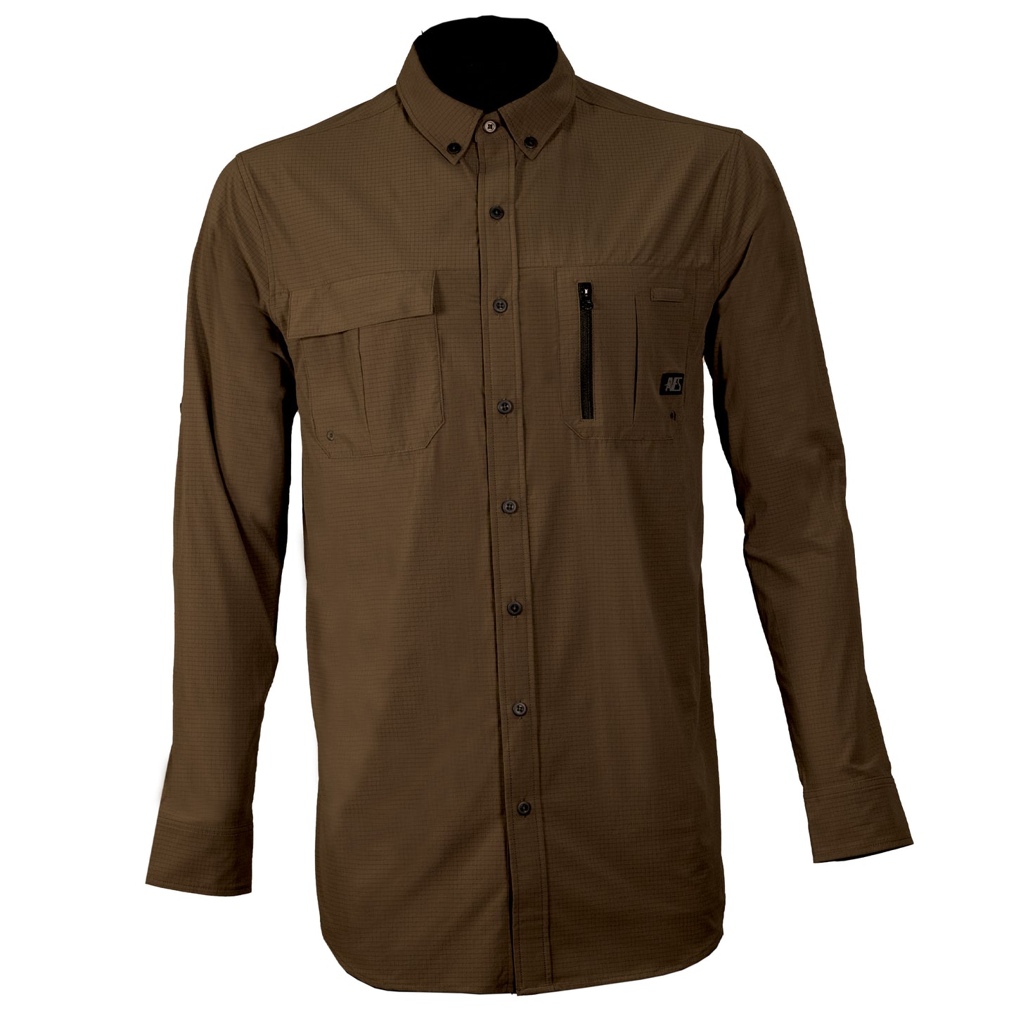 AVES Dot.Air Long Sleeve Shirt Cedar top-rated hunting gear lightweight 360 degree breathability front
