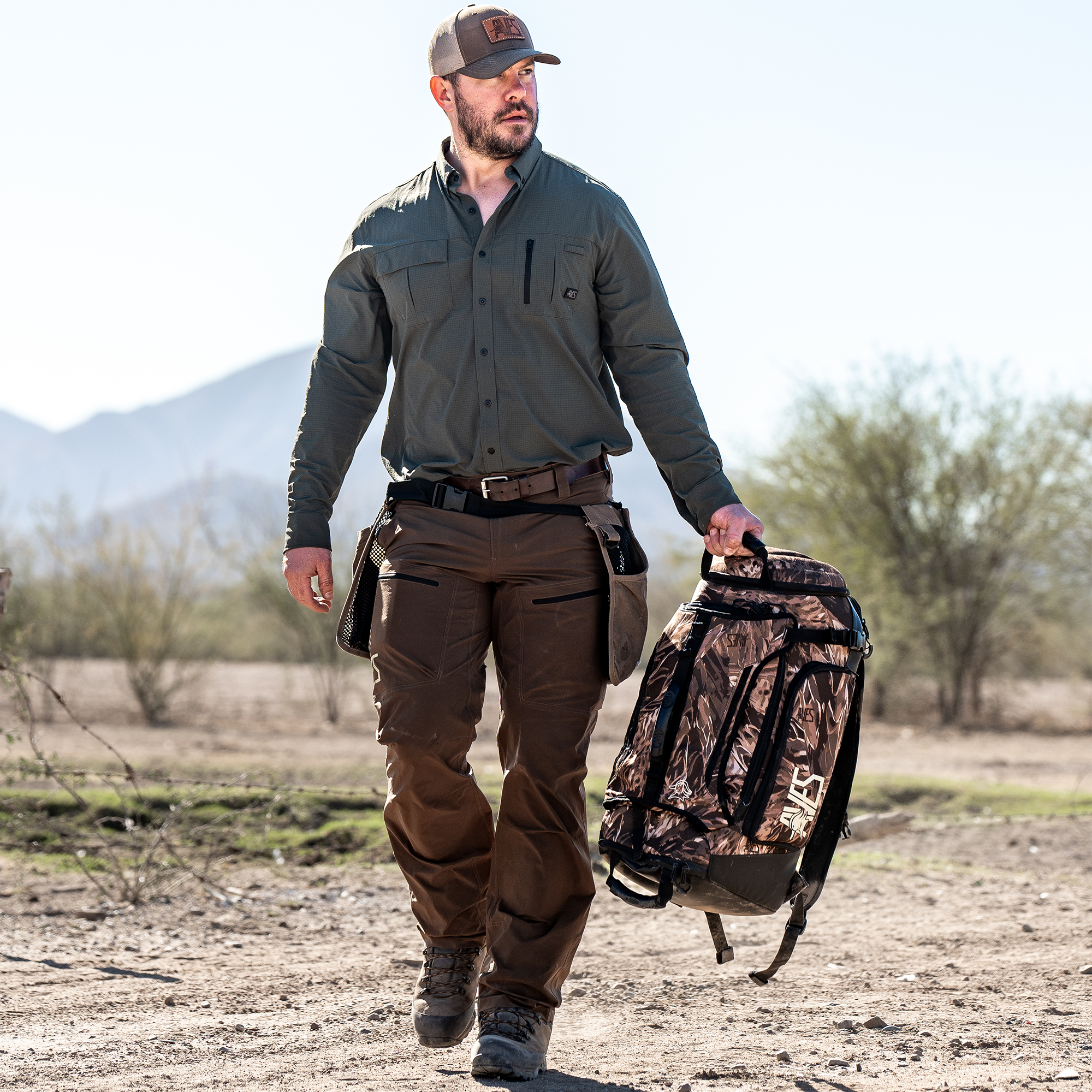 Aves scout pant cattail 5-star upland hunting light weight non-insulated warm weather