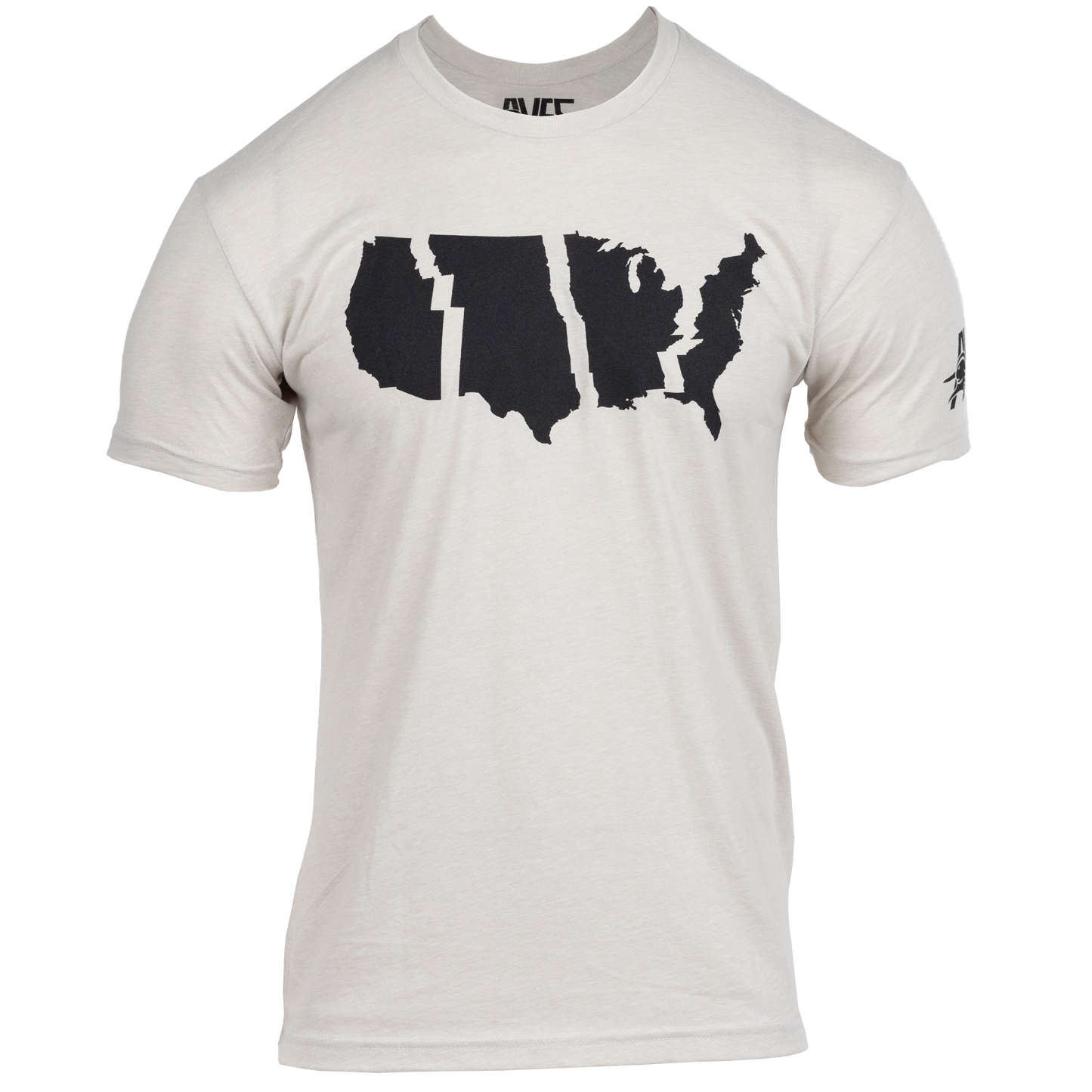 AVES Flyway T-Shirt White Branded Logo Gear front