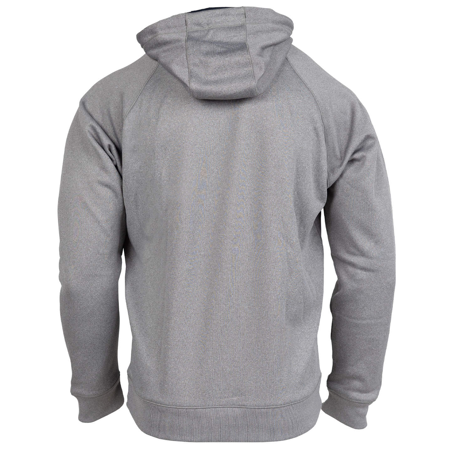 AVES Hunting Gear Hoodie Gray Branded Logo Gear back
