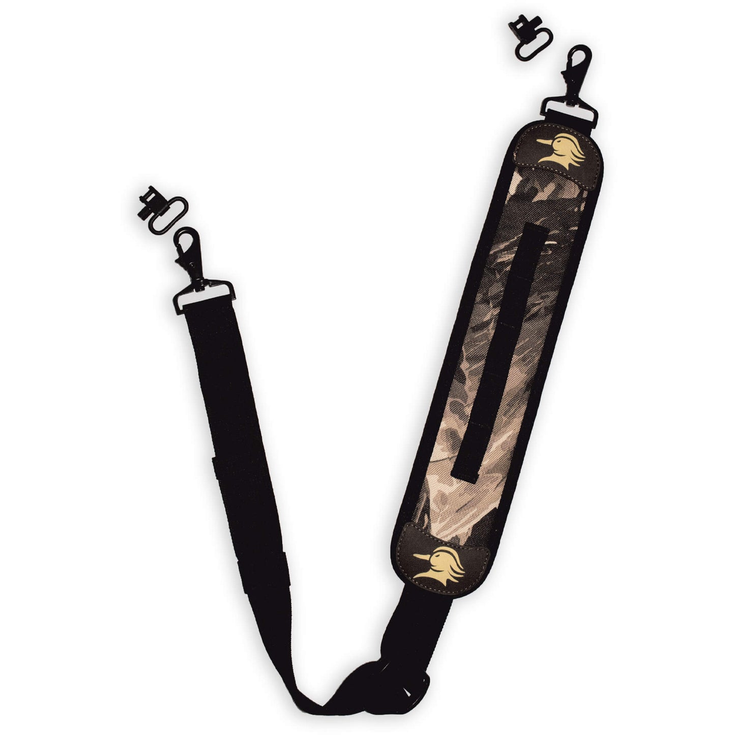 AVES Quick Connect Gun Sling refuge camo top-rated duck hunting adjustable quick connect shotgun sling front