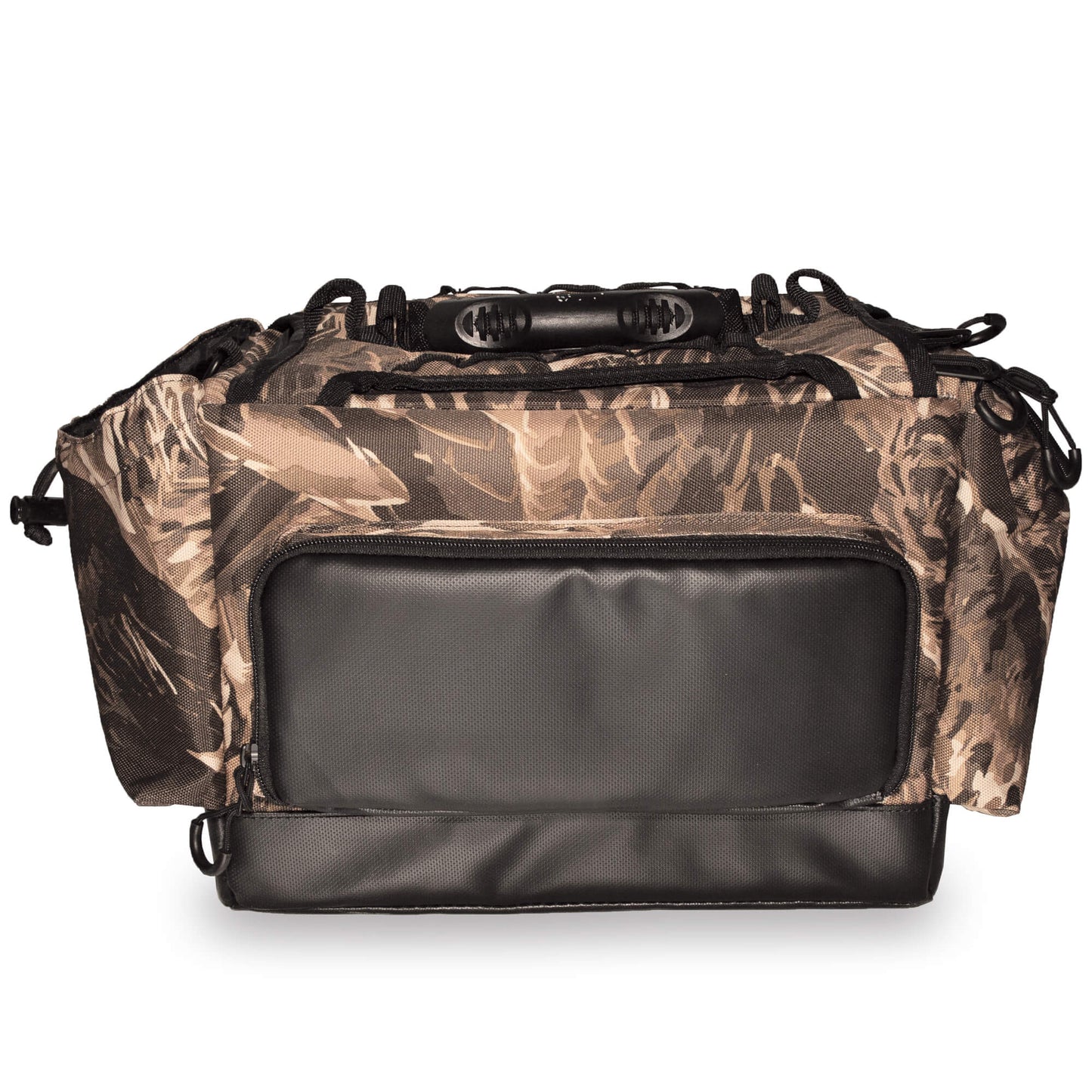 AVES Hybrid Elite Blind Bag refuge camo best waterfowl hunting waterproof bottom 16 liter blind bag with shell loops back