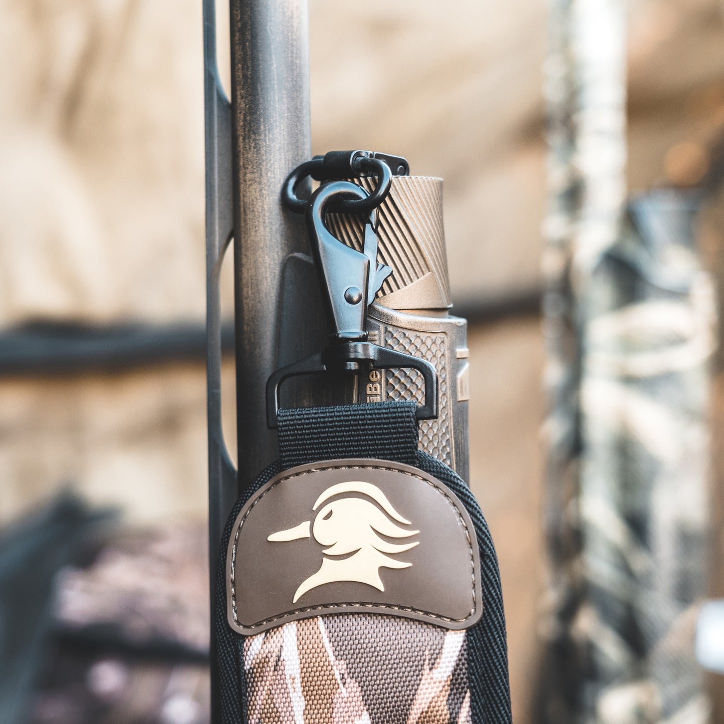 AVES Quick Connect Gun Sling refuge camo best goose hunting adjustable quick connect shotgun sling swivel clips