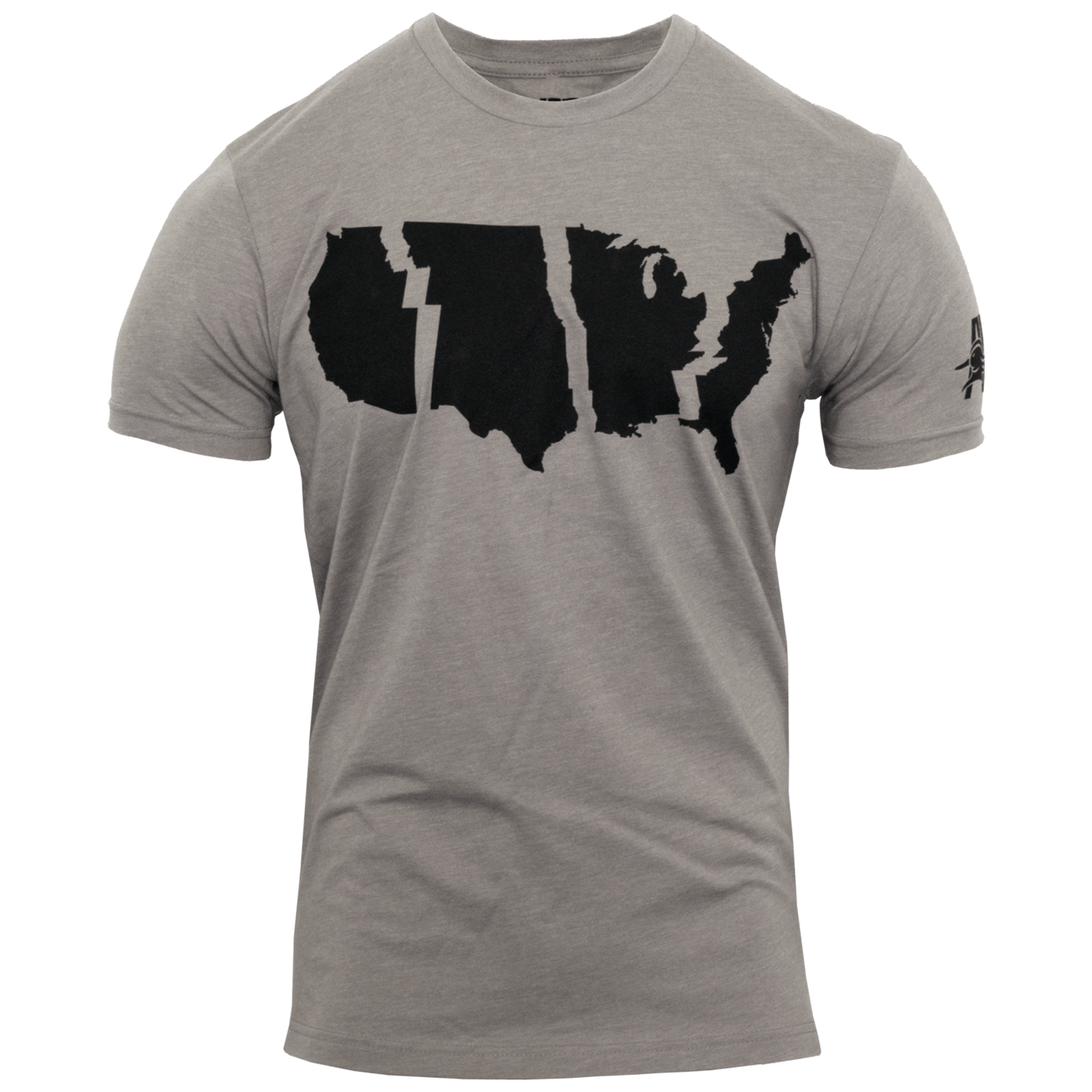 AVES Flyway T-Shirt Gray Branded Logo Gear front