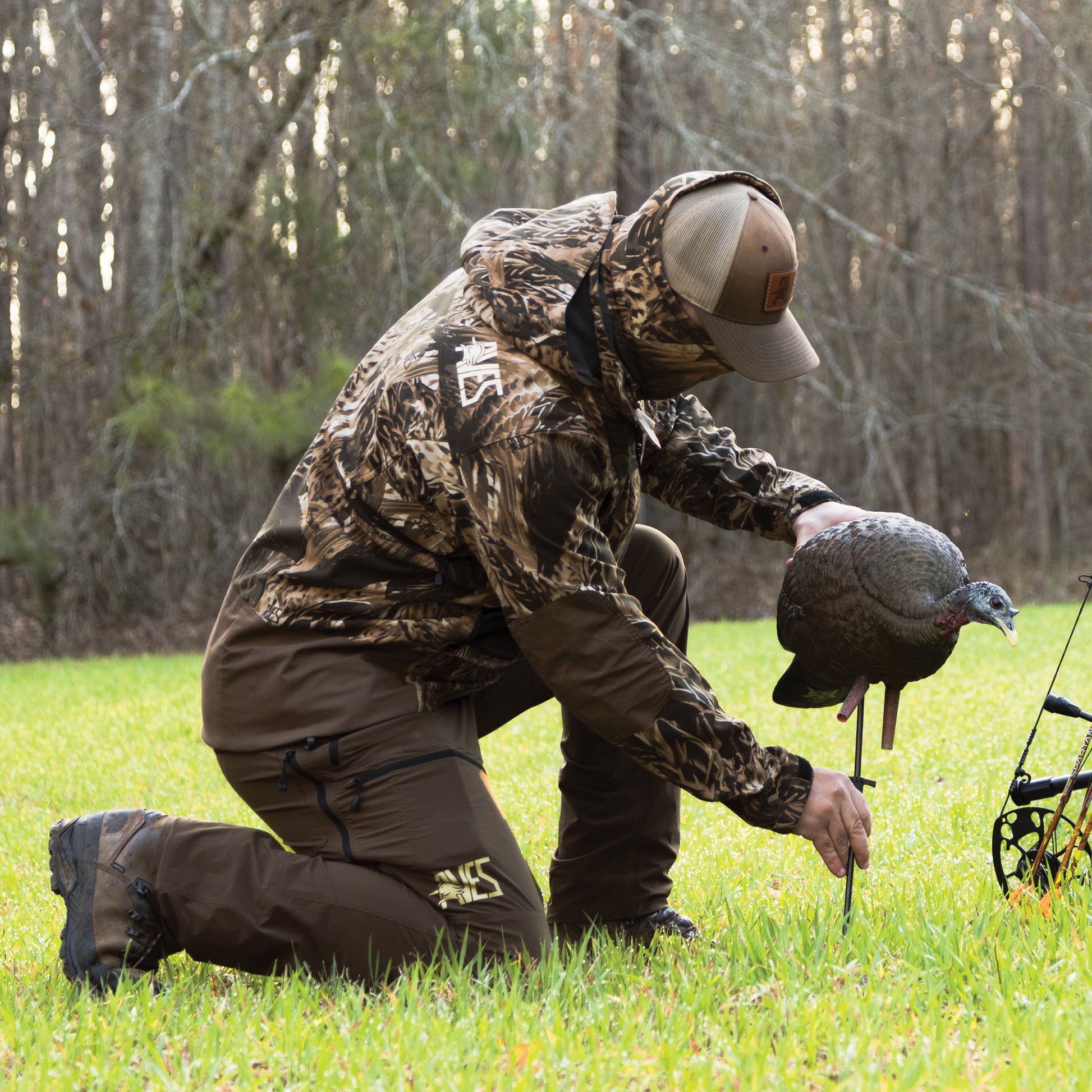 Aves scout pant cattail top-rated turkey hunting light weight non-insulated breathability 

