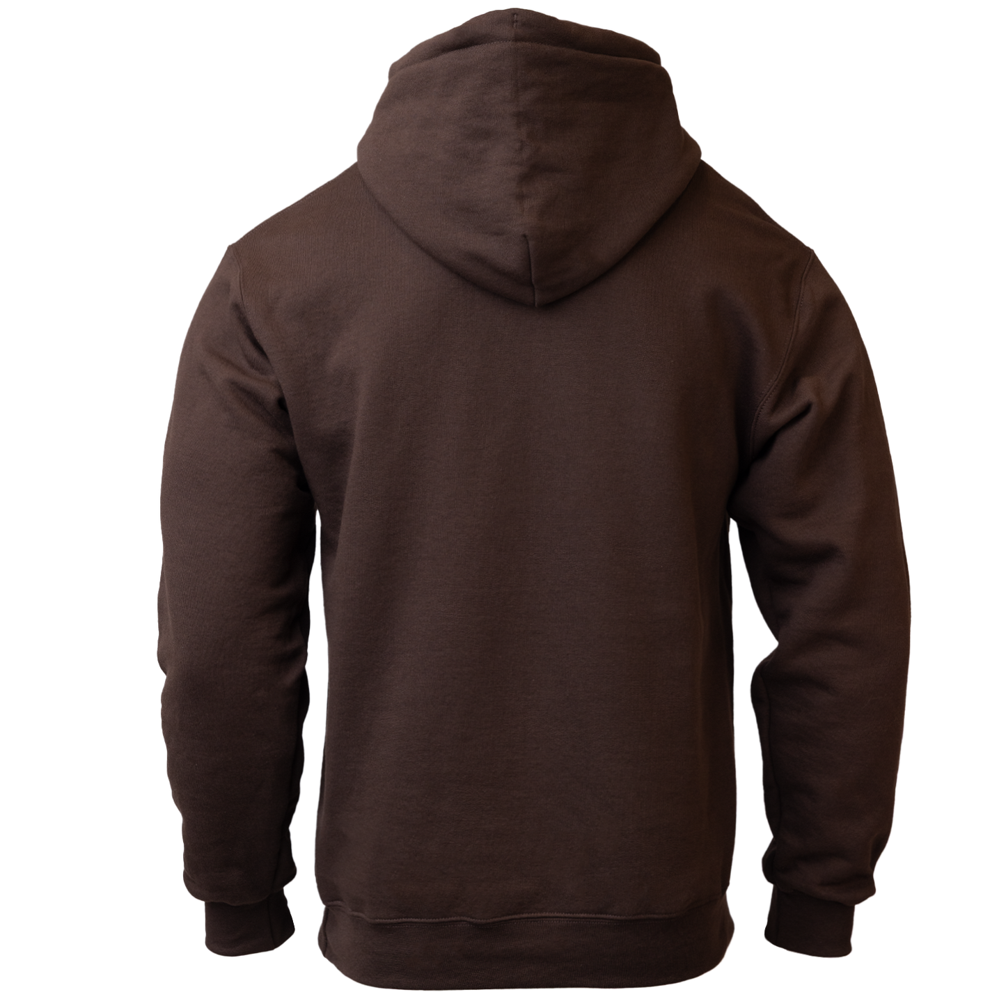 AVES Duck Refuge Hoodie  Dark Chocolate Brown  Branded Logo Gear  hoodie Back