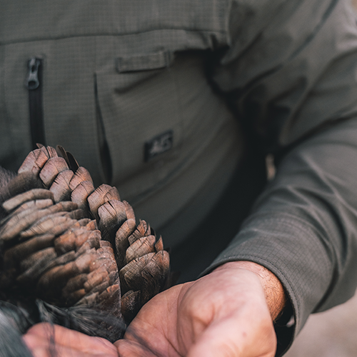 AVES Dot.Air Long Sleeve Hoodie Olive Green top-rated hunting gear lightweight 360 degree breathability zippered pockets 
