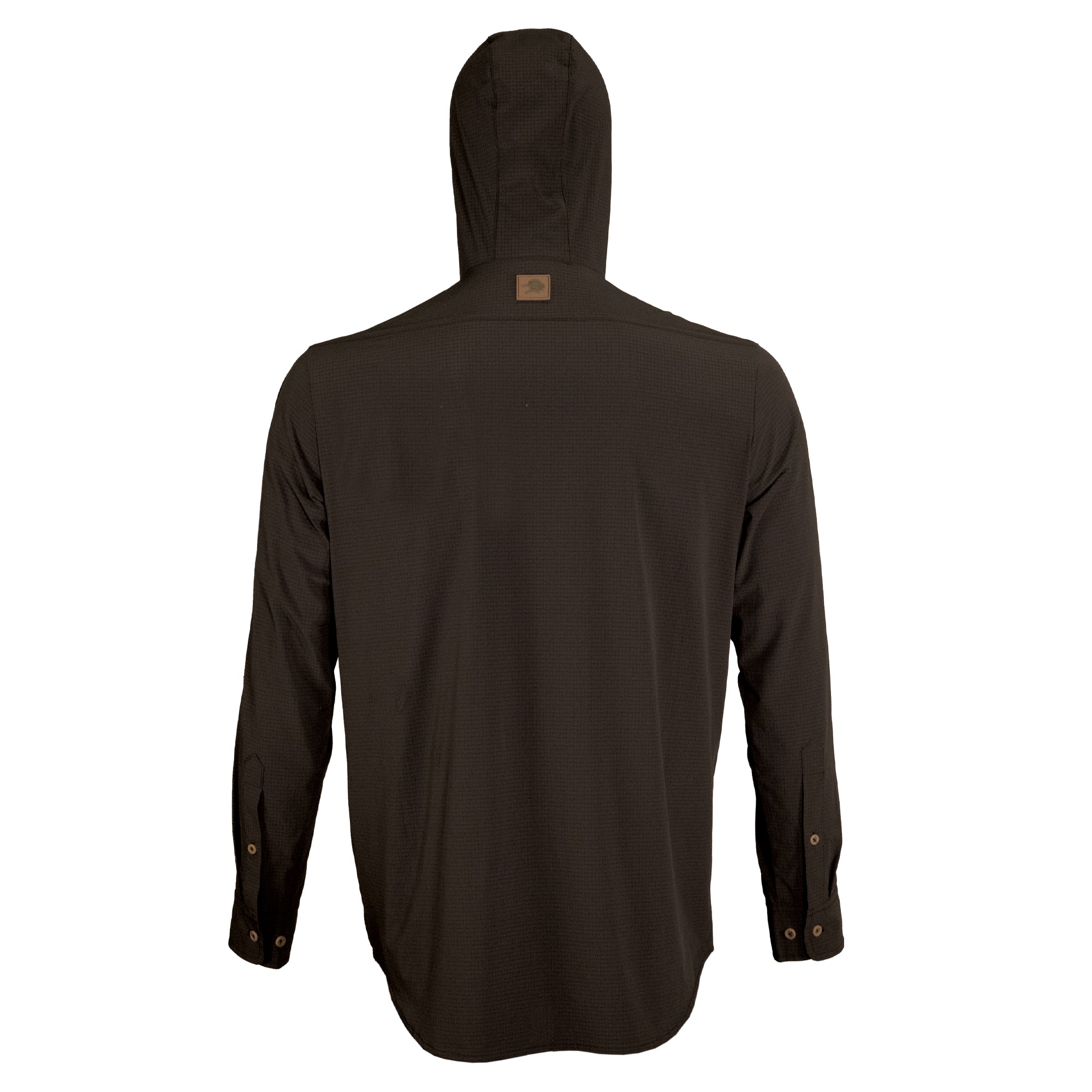 AVES Dot.Air Long Sleeve Hoodie slate top-rated hunting gear lightweight 360 degree breathability back