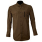 AVES Dot.Air Long Sleeve Shirt Cedar top-rated hunting gear lightweight 360 degree breathability front 