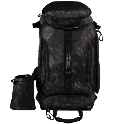 AVES Hybrid Elite Pack Shadows camo best duck hunting adjustable shelves 40 liter backpack with gun holder 