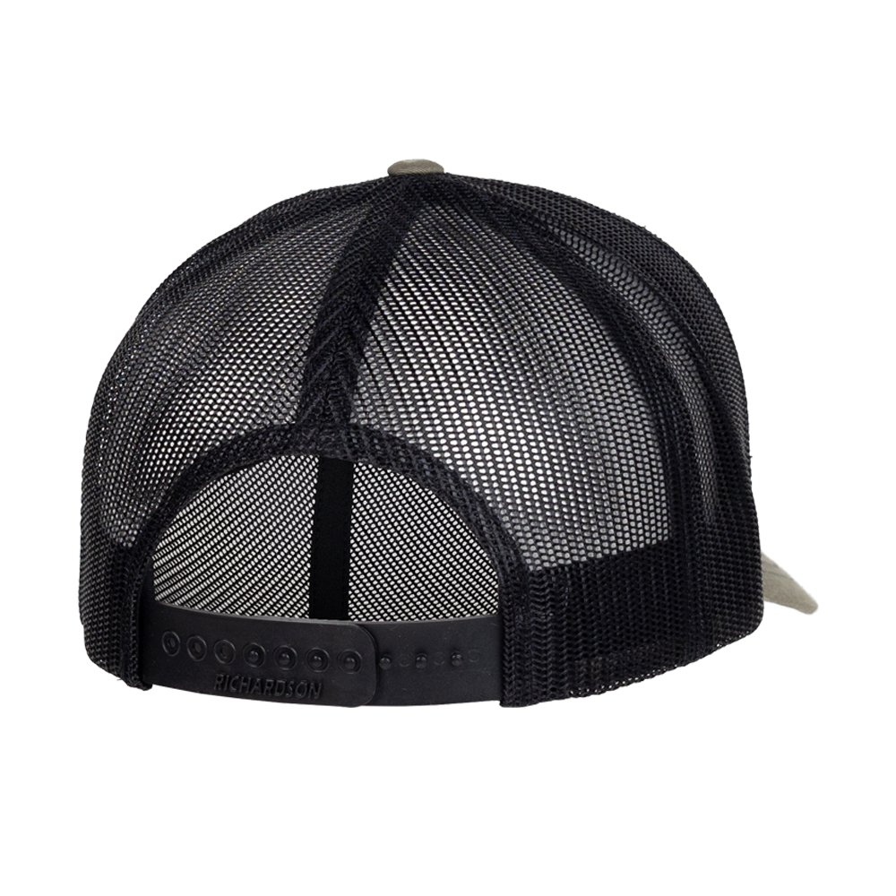 AVES Trucker Hat Tan  Branded Logo Gear back