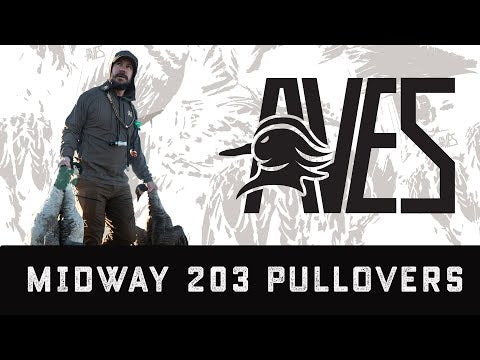 AVES midway 203 Pullovers brown best duck hunting base layer all way stretch pullovers complete video overview