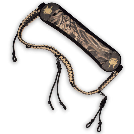 AVES Elite Call Lanyard refuge camo best duck hunting versatile call lanyard top view