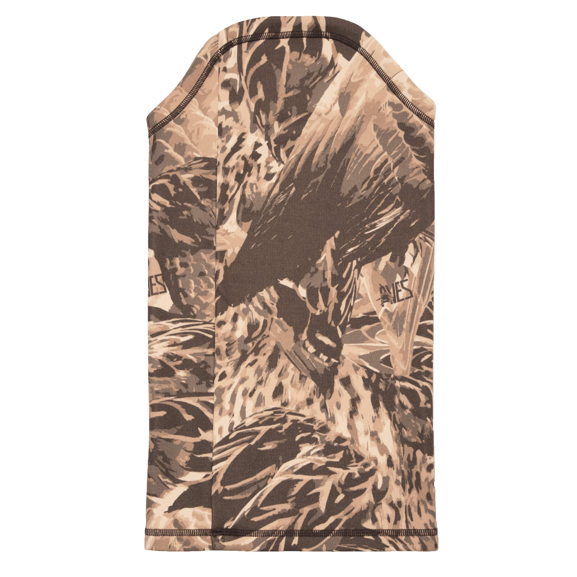 AVES stratum facemask Camo 5-star duck hunting face concealment all season all way stretch facemask back