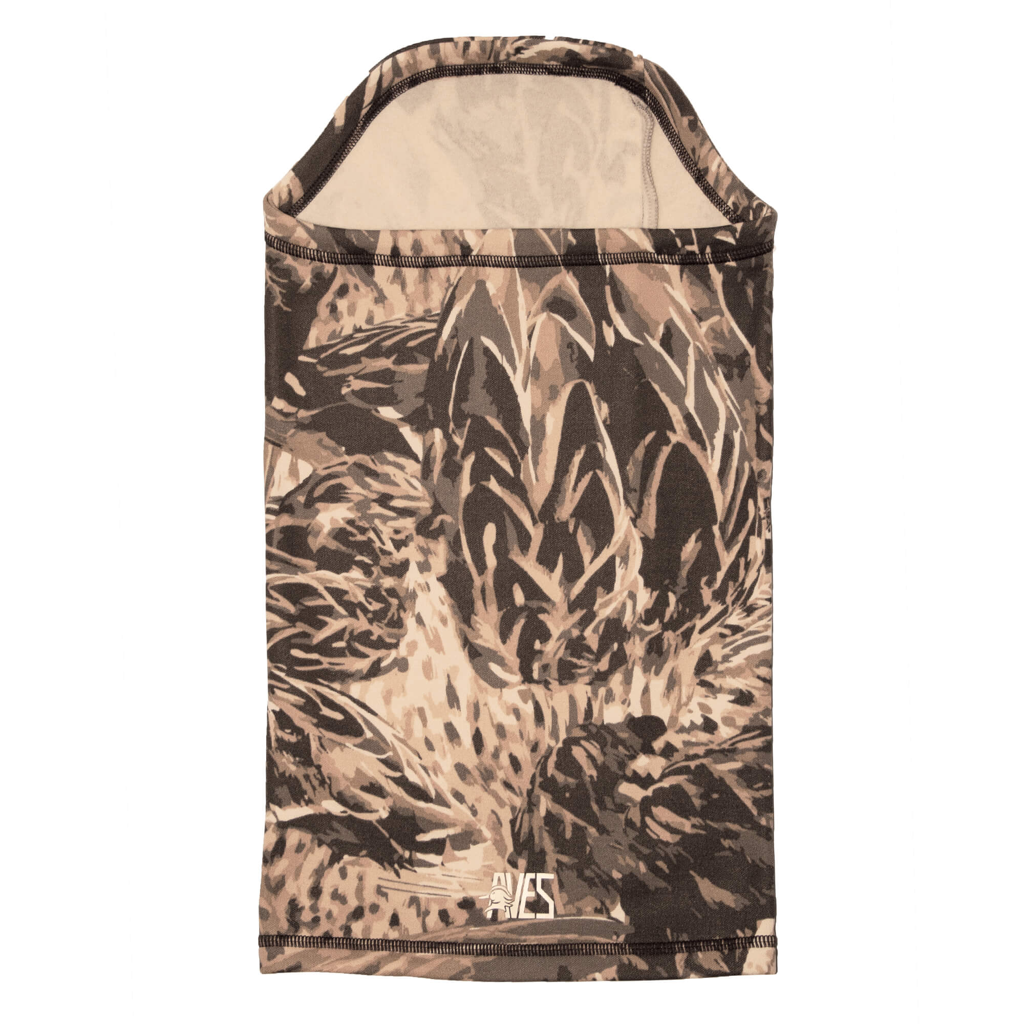 AVES stratum facemask Camo best goose hunting face concealment all season all way stretch facemask front